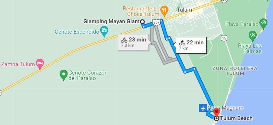 Glamping Mayan Glam Tulum Dış mekan fotoğraf