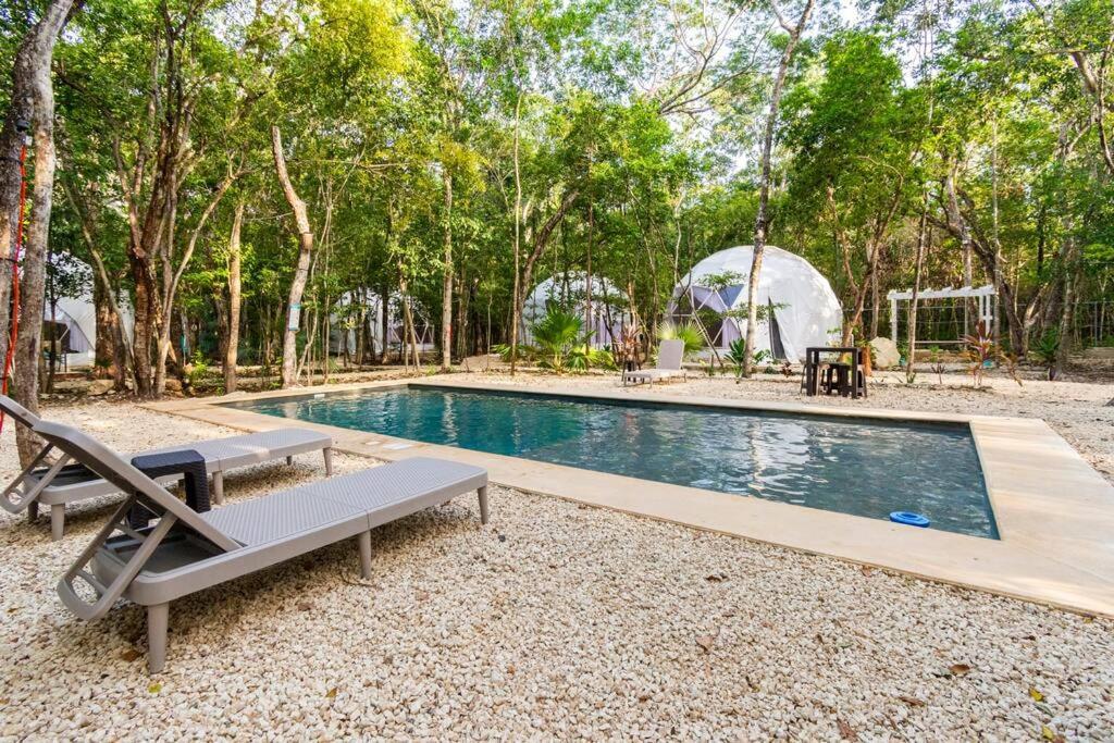 Glamping Mayan Glam Tulum Dış mekan fotoğraf